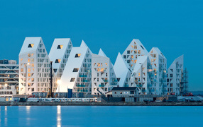 Residential complex Iceberg, Aarhus. Denmark