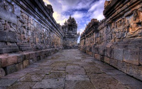 The temple complex of Angkor Wat in Cambodia