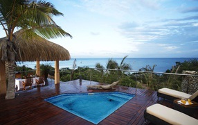 Paradise in the Republic of Mozambique, Africa 