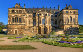Дворец в Большом саду, Дрезден. Германия 