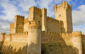 Castle Castillo de La Mota, Spain
