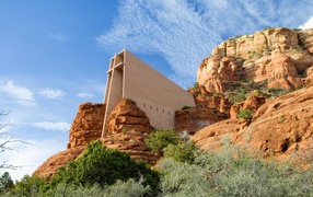 Часовня в скале. Аризона, США