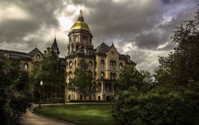 Classical Private University of Notre Dame, Indiana. USA