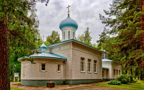 Красивая православная церковь Порвоо, Финляндия