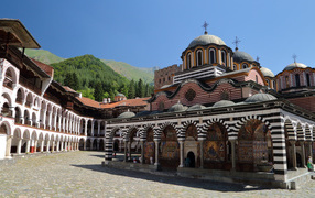 Beautiful Rila Monastery, Bulgaria