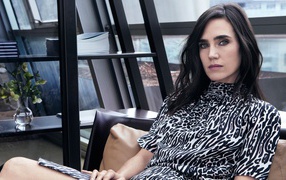 Американская актриса Дженнифер Коннелли в красивом платье