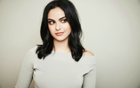 Beautiful brunette actress Camila Mendes