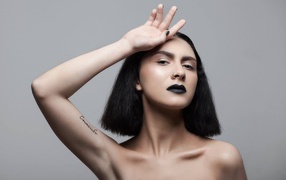 Участник Евровидения 2017 в Киеве от Азербайджана Диана Гаджиева 