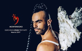 Участник Евровидения 2017 в Киеве от Черногории Славко Калезич 