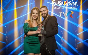 Participants of Eurovision 2017 in Kiev from Romania Ilinka and Alex Florya