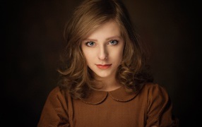 Молодая актриса Елизавета Арзамасова 