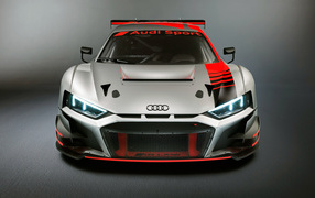 Автомобиль Audi R8 LMS 2019 года вид спереди