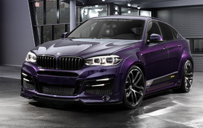Автомобиль Lumma Design CLR X6R в гараже
