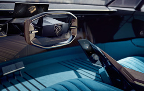 Салон автомобиля Peugeot E-Legend Concept