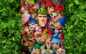 Poster of the new cartoon Gnomeo and Juliet 2, 2018