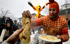 Holiday parties with pancakes for the holiday Maslenitsa