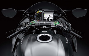 Панель приборов мотоцикла  Kawasaki Ninja H2, 2019