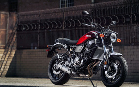 Большой мотоцикл  Yamaha XSR700, 2018