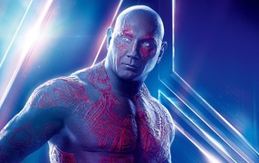 Персонаж Дракс новый супергеройский фильм Мстители: Война бесконечности