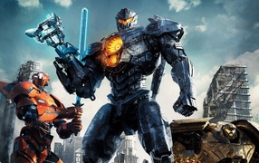 Персонажи фантастического фильма Тихоокеанский рубеж 2, 2018