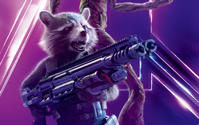 Ракета, персонаж фильма Мстители: Война бесконечности, 2018 