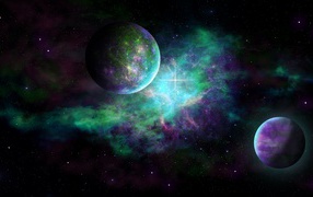 Планеты в звездной галактике