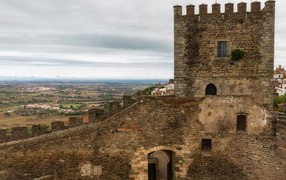 Ancient castle of Monsarach, Portugal