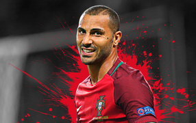 Португальский футболист Рикарду Куарежма