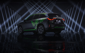Внедорожник NIO ES6 Razer Edition 2019 года в лучах софитов