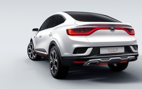 Автомобиль Samsung XM3 Inspire 2019 года вид сзади