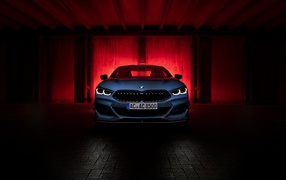 Автомобиль BMW I8 AC Schnitzer ACS8 с красной подсветкой