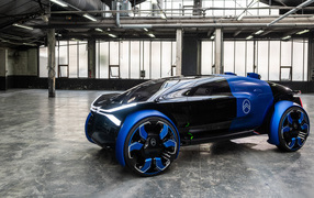 Futuristic car Citroen 19_19 Concept