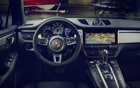 Beautiful interior car 2019 Porsche Macan