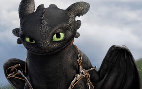 Toothless cartoon character How to Train Your Dragon 3