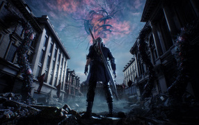 Персонаж новой компьютерной игры Devil May Cry 5, 2019 года