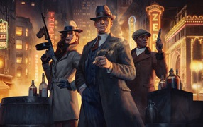 Компьютерная игра стратегия Empire of Sin 2019 года