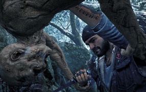 Кадр компьютерной игры 2019 года Days Gone