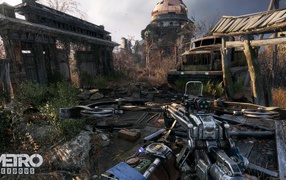 Кадр компьютерной игры Metro Exodus, 2019 года