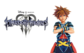 Постер компьютерной игры Kingdom Hearts III, 2019 года