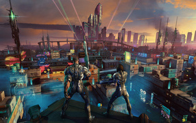 Скриншот компьютерной игры Crackdown 3, 2019