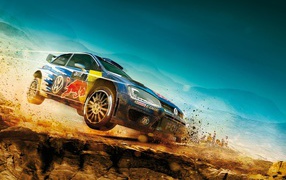 Скриншот новой гоночной видеоигры Dirt Rally 2.0, 2019 года