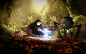 Скриншот новой видеоигры Ori and the Will of the Wisps, 2019 года
