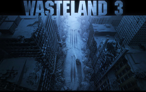 Постер компьютерной игры Wasteland 3, 2019 года