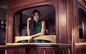 Красивая супермодель Алессандра Амбросио на фотосессии