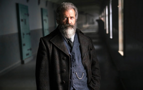 Популярный актер Мел Гибсон с бородой