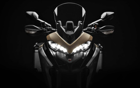 Мотоцикл Ducati Multistrada 1260 Enduro, 2019 вид спереди