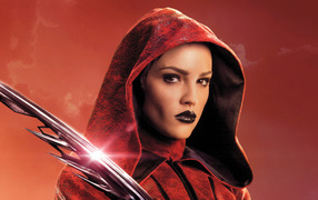 Актриса Эйса Гонсалес в фильме Алита: Боевой ангел