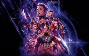 Персонажи супергеройского фильма Мстители: Финал 2019 год
