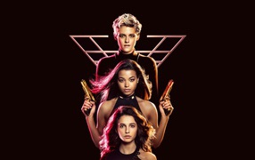 Главные героини фильма Ангелы Чарли, 2019