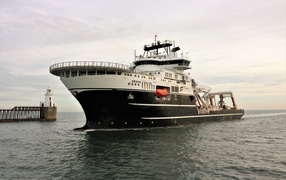 American ship GRAND CANYON at sea